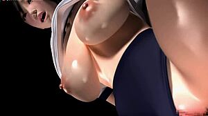 Maak je klaar voor Umemaro's grote tieten en deepthroat-vaardigheden in deze 3D-cartoonporno