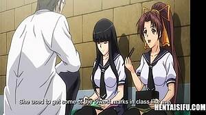 Xxx-Anime-Lehrer gibt japanischen Studenten eine Hentai-Lektion