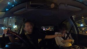Japanese hentai nympho Kansai gets her car creampied in HD video