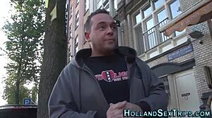 Amatör Hollanda fahişesi seks için para alıyor