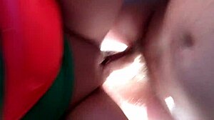 زوجان مثليان هاويان لطيفان يستمتعان بالجنس في الهواء الطلق في فيديو منزلي