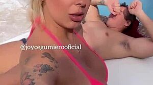 Loiras poolside massage og anal leg i Cancun