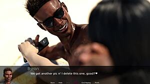 Aventure érotique de Lisas avec Byron sur la plage en hentai 3D