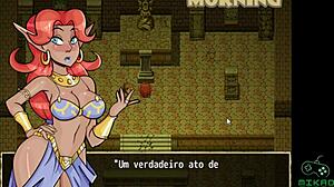Menajerele latine explorează sălbatic într-un joc porno animat