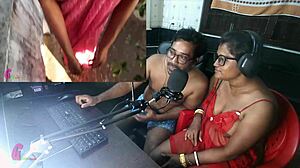 Indiska lärare utomhus äventyr med upphetsande porrstjärna