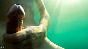 Zatopiony: Gorące podwodne spotkanie na świeżym powietrzu