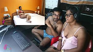 Soția Desi este futută într-o cameră de hotel în porno indian cu sunet bengalez