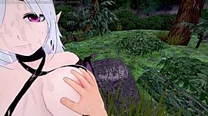 Hentai ASMR: La foresta mi ripulisce dal mio sperma in un cartone animato 3D