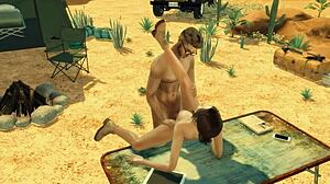 Parodi Tomb Raider di Sims 4 dengan takdir Mesir yang menggoda
